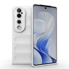 For vivo S19 Pro 5G Magic Shield TPU + Flannel Phone Case(White) - 1