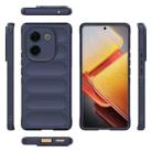 For vivo iQOO Z9s Pro India Magic Shield TPU + Flannel Phone Case(Dark Blue) - 3