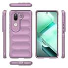 For vivo iQOO Z9s 5G Magic Shield TPU + Flannel Phone Case(Purple) - 3