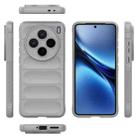 For vivo X200 Magic Shield TPU + Flannel Phone Case(Grey) - 3
