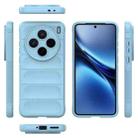 For vivo X200 Magic Shield TPU + Flannel Phone Case(Light Blue) - 3