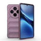 For vivo X200 Magic Shield TPU + Flannel Phone Case(Purple) - 1