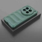 For vivo X200 Pro Magic Shield TPU + Flannel Phone Case(Dark Green) - 2