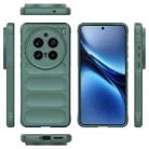 For vivo X200 Pro Magic Shield TPU + Flannel Phone Case(Dark Green) - 3