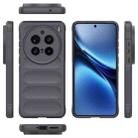 For vivo X200 Pro Magic Shield TPU + Flannel Phone Case(Dark Grey) - 3