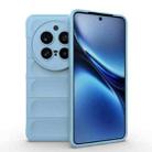 For vivo X200 Pro Magic Shield TPU + Flannel Phone Case(Light Blue) - 1