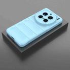 For vivo X200 Pro Magic Shield TPU + Flannel Phone Case(Light Blue) - 2