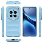 For vivo X200 Pro Magic Shield TPU + Flannel Phone Case(Light Blue) - 3