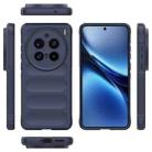 For vivo X200 Pro Magic Shield TPU + Flannel Phone Case(Dark Blue) - 3