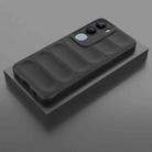 For vivo Y29 5G / Y19s 4G Magic Shield TPU + Flannel Phone Case(Black) - 2