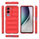 For vivo Y29 5G / Y19s 4G Magic Shield TPU + Flannel Phone Case(Red) - 3