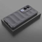 For vivo Y29 5G / Y19s 4G Magic Shield TPU + Flannel Phone Case(Dark Grey) - 2