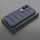 For vivo Y29 5G / Y19s 4G Magic Shield TPU + Flannel Phone Case(Dark Blue) - 2