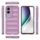 For vivo Y29 5G / Y19s 4G Magic Shield TPU + Flannel Phone Case(Purple) - 3
