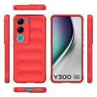 For vivo Y300 5G India / V40 Lite IDN Magic Shield TPU + Flannel Phone Case(Red) - 3