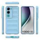For vivo Y300 5G India / V40 Lite IDN Magic Shield TPU + Flannel Phone Case(Light Blue) - 3