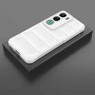 For vivo Y300 5G India / V40 Lite IDN Magic Shield TPU + Flannel Phone Case(White) - 2