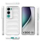 For vivo Y300 5G India / V40 Lite IDN Magic Shield TPU + Flannel Phone Case(White) - 3