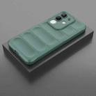 For vivo Y29 4G Global / T4x 5G Magic Shield TPU + Flannel Phone Case(Dark Green) - 2