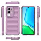 For vivo Y29 4G Global / T4x 5G Magic Shield TPU + Flannel Phone Case(Purple) - 3