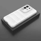 For vivo Y29 4G Global / T4x 5G Magic Shield TPU + Flannel Phone Case(White) - 2