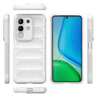 For vivo Y29 4G Global / T4x 5G Magic Shield TPU + Flannel Phone Case(White) - 3