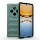 For vivo Y300 Pro 5G Magic Shield TPU + Flannel Phone Case(Dark Green) - 1