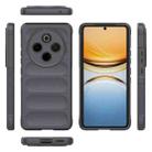 For vivo Y300 Pro 5G Magic Shield TPU + Flannel Phone Case(Dark Grey) - 3