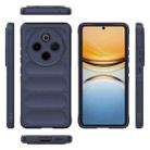 For vivo Y300 Pro 5G Magic Shield TPU + Flannel Phone Case(Dark Blue) - 3