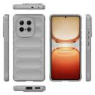 For vivo iQOO Z10 Turbo 5G Magic Shield TPU + Flannel Phone Case(Grey) - 3