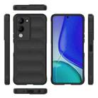 For vivo Y19 5G Global / Y29s 5G Global Magic Shield TPU + Flannel Phone Case(Black) - 3