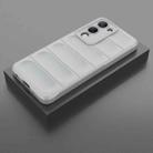 For vivo Y19 5G Global / Y29s 5G Global Magic Shield TPU + Flannel Phone Case(Grey) - 2