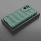 For vivo Y19 5G Global / Y29s 5G Global Magic Shield TPU + Flannel Phone Case(Dark Green) - 2