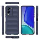For vivo Y19 5G Global / Y29s 5G Global Magic Shield TPU + Flannel Phone Case(Dark Blue) - 3