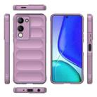 For vivo Y19 5G Global / Y29s 5G Global Magic Shield TPU + Flannel Phone Case(Purple) - 3