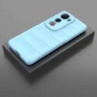 For vivo Y400 Pro 5G India Magic Shield TPU + Flannel Phone Case(Light Blue) - 2