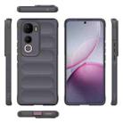 For vivo Y400 Pro 5G India Magic Shield TPU + Flannel Phone Case(Dark Blue) - 3