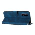 For Realme 7 / Narzo 20 Pro Line Pattern Skin Feel Leather Phone Case(Royal Blue) - 3