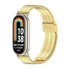 For Xiaomi Mi Band 8 / 9 / 9 NFC Mijobs Stainless Steel Metal Watch Band(Gold+Light Gold) - 1