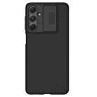 For Samsung Galaxy M54 5G NILLKIN Black Mirror Series Camshield PC Phone Case(Black) - 1
