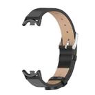 For Xiaomi Mi Band 8 / 9 / 9 NFC Mijobs Microfiber PU Leather Watch Band(Black) - 2