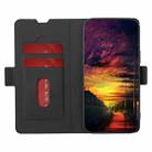 For OPPO Reno12 F 5G Twill Texture Side Button Leather Phone Case(Black) - 3