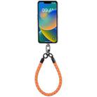 Universal Phone Short Lanyard(Orange + Gold) - 1