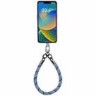 Universal Phone Short Lanyard(Blue + Black) - 1