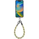 Universal Phone Short Lanyard(Green + Brown) - 1