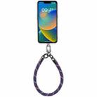 Universal Phone Short Lanyard(Dark Blue + Red) - 1