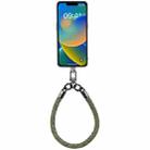 Universal Phone Short Lanyard(Green + Black) - 1