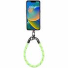 Universal Phone Short Lanyard(Light Green + Blue) - 1