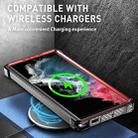 For Samsung Galaxy S21 Ultra 5G Armor Series Holder Phone Case(Black) - 6
