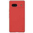 For Google Pixel 7A NILLKIN Frosted Shield Pro PC + TPU Phone Case(Red) - 1